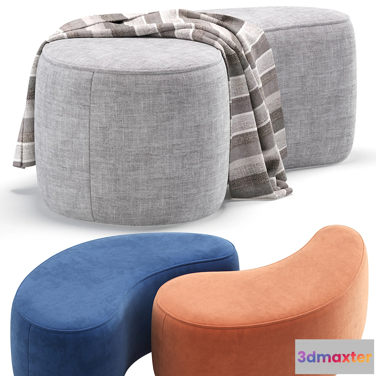 692948 - Pouffe Cork 7 Colors Version divan.ru