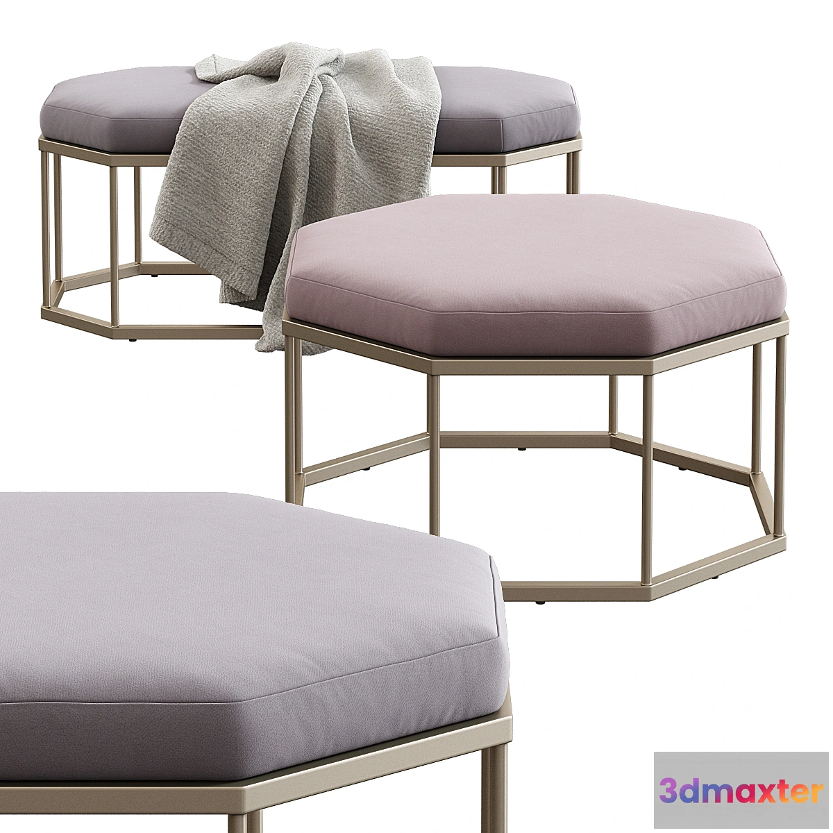 734679 - West Elm _ Roar + Rabbit ™ Geo Ottoman - No.2