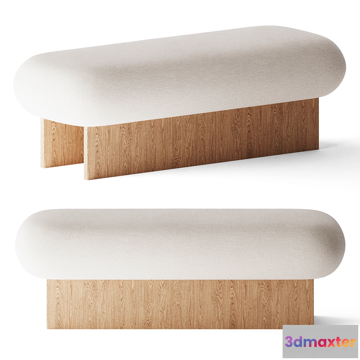 734779 - L’art Double ottoman by Fomu - No.2