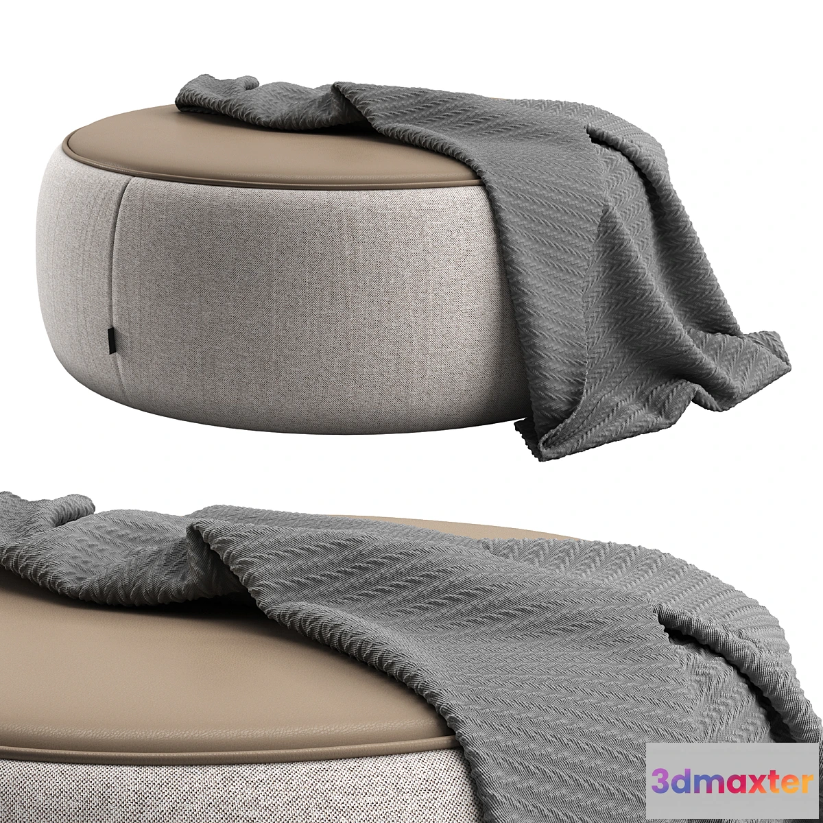 734845 - Pouf SEBASTIAN by LASKASAS - No.2