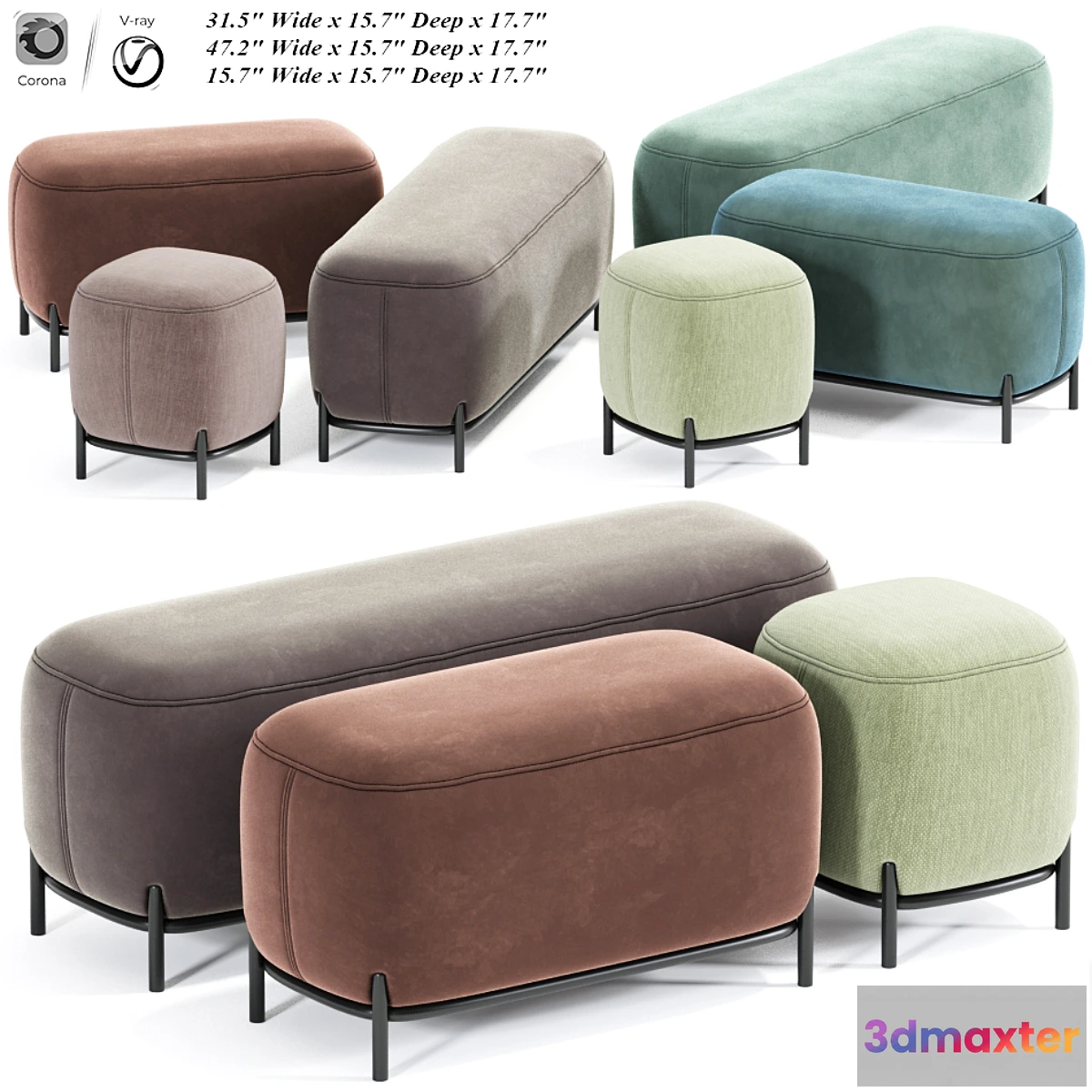 734997 - Hemlock Ottoman - No.2