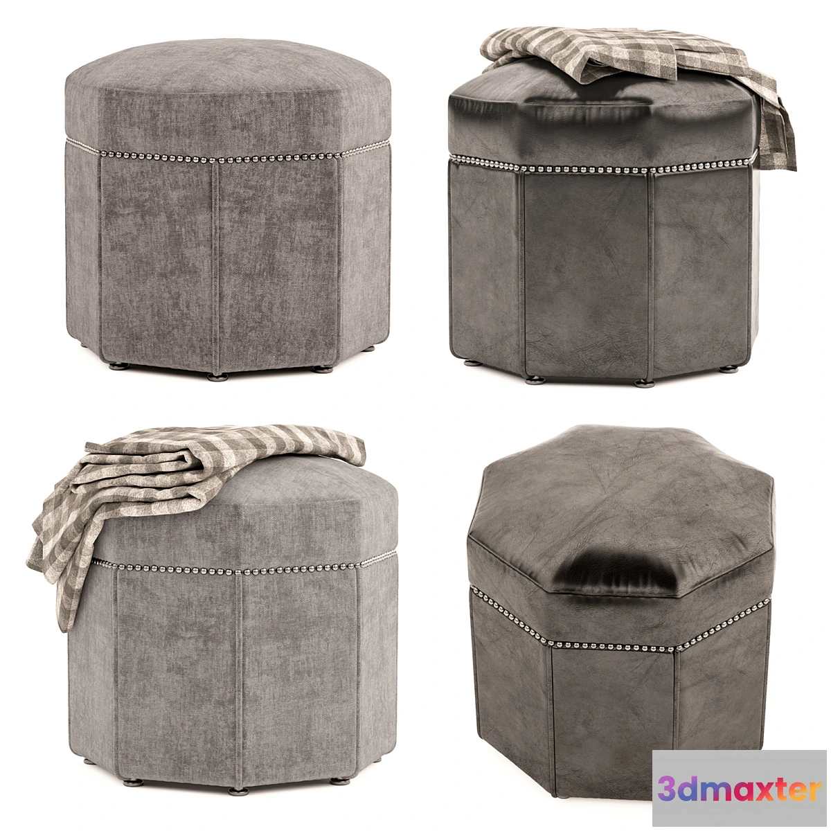 735007 - Bombay Stool - No.2