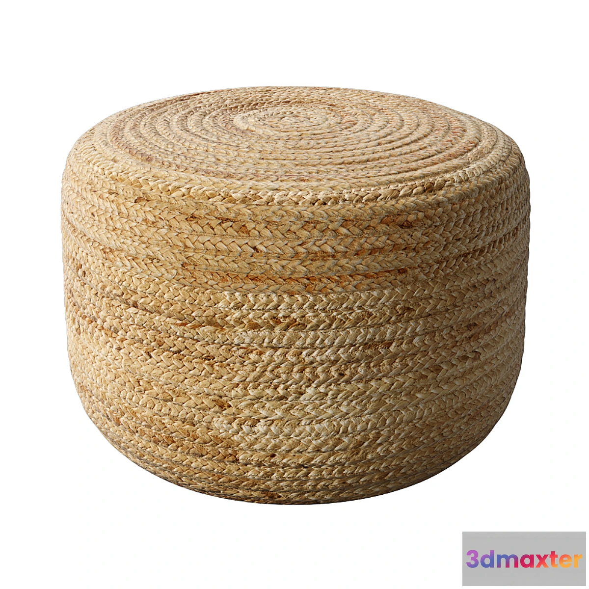 735023 - Braided jute pouf - No.2