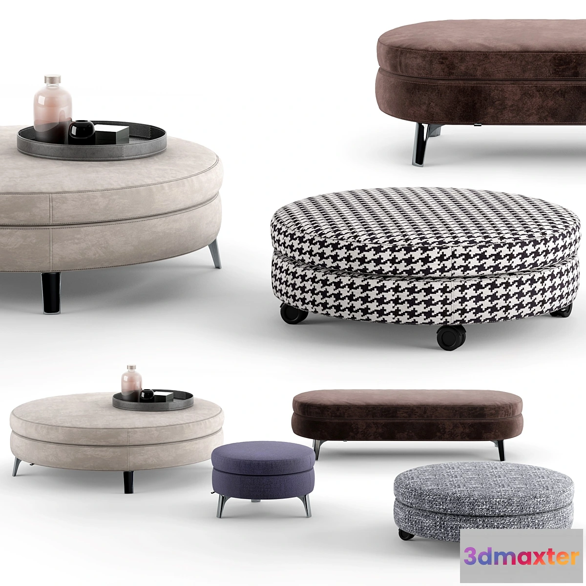 818086 - Minotti Denny Ottomans - No.2
