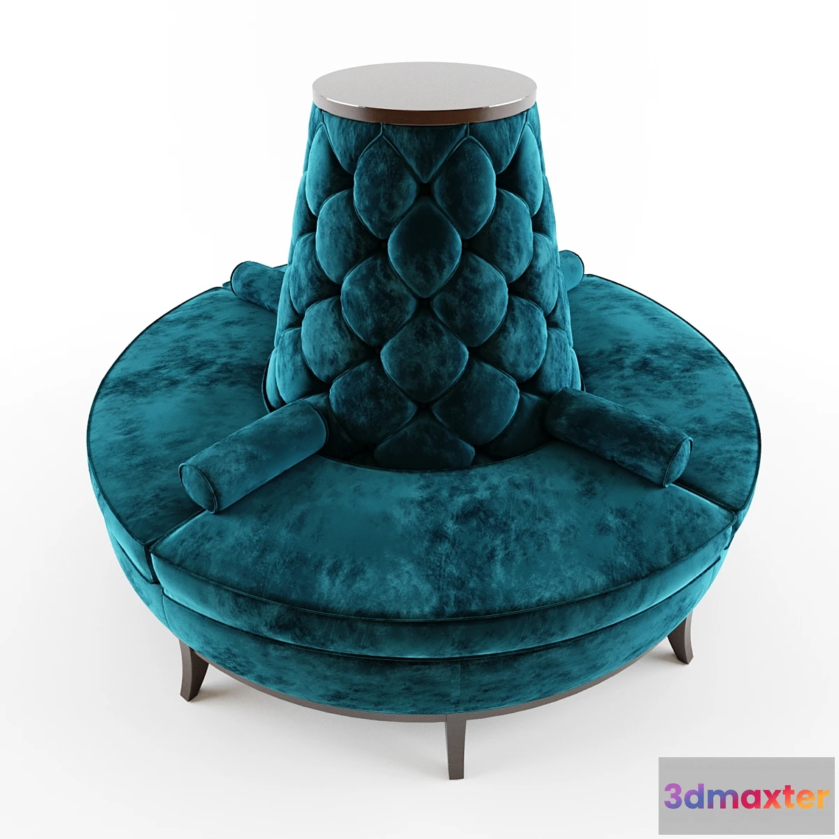 821800 - Circle Banquette Settee Lobby sofa - No.3