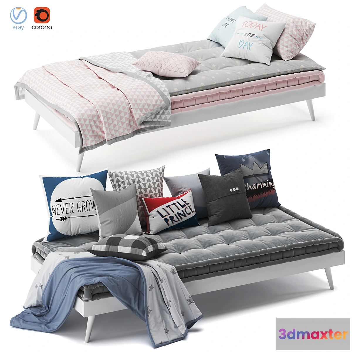 834134 - Sixties bed - No.3