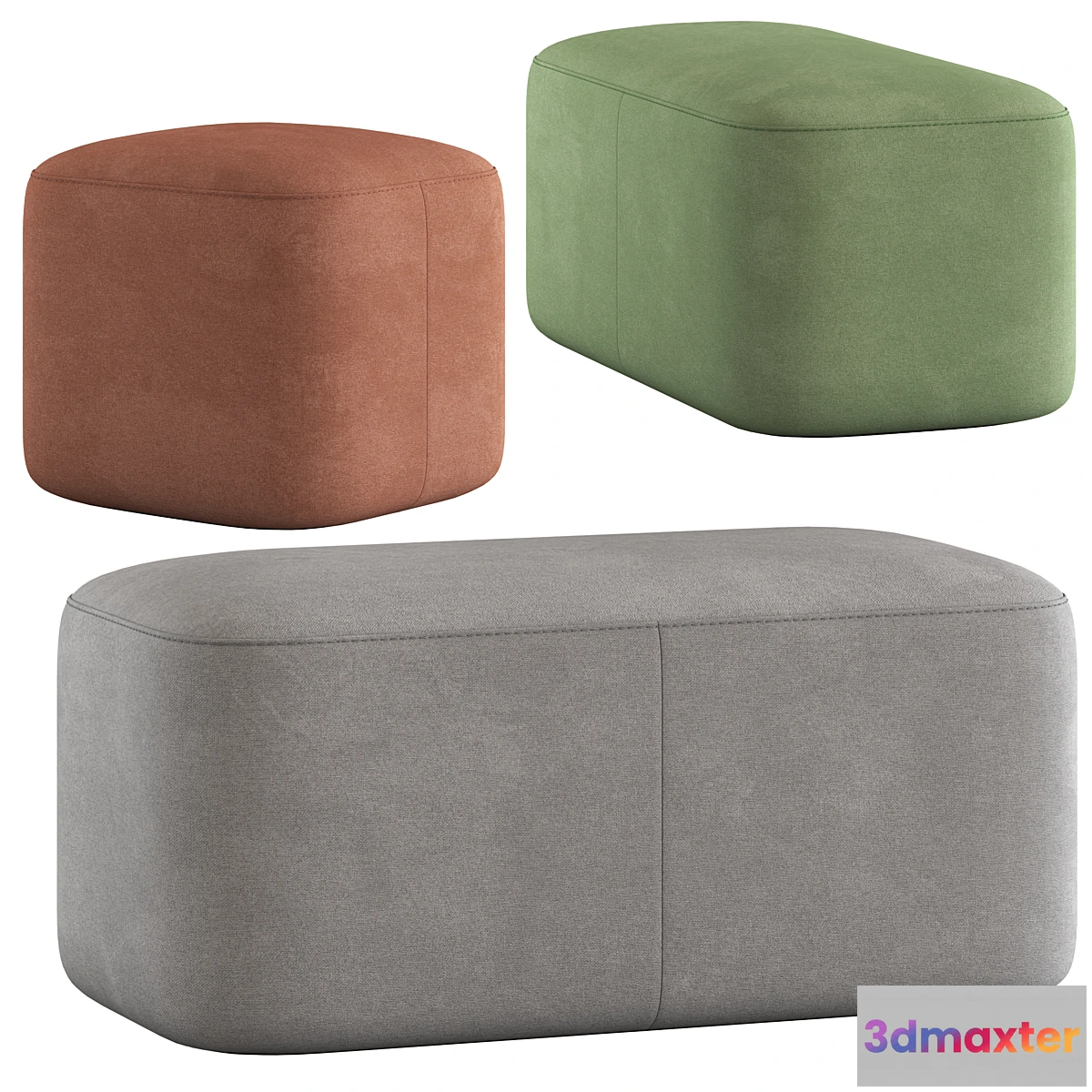 834156 - Oslo Home Alastar Ottomans - No.3