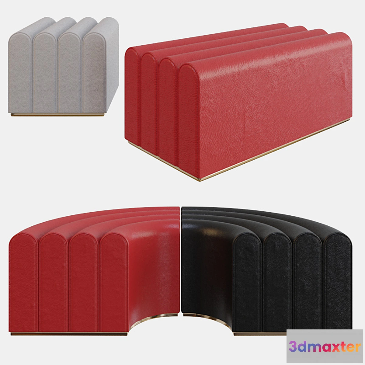 834282 - Zilio A&C ARKAD Pouf - No.3