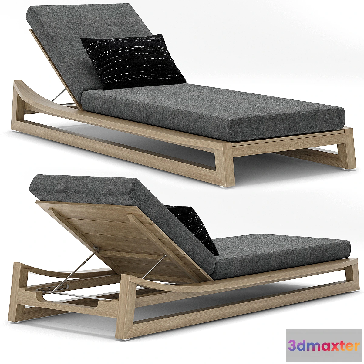 834386 - RH Outdoor Sebastian chaise - No.3