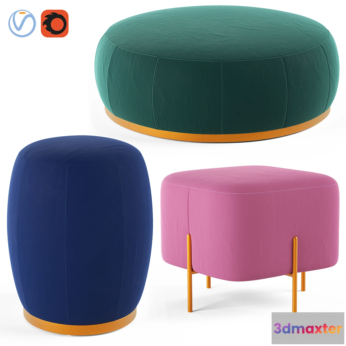 866365 - Loftdesigne poufs - No.4