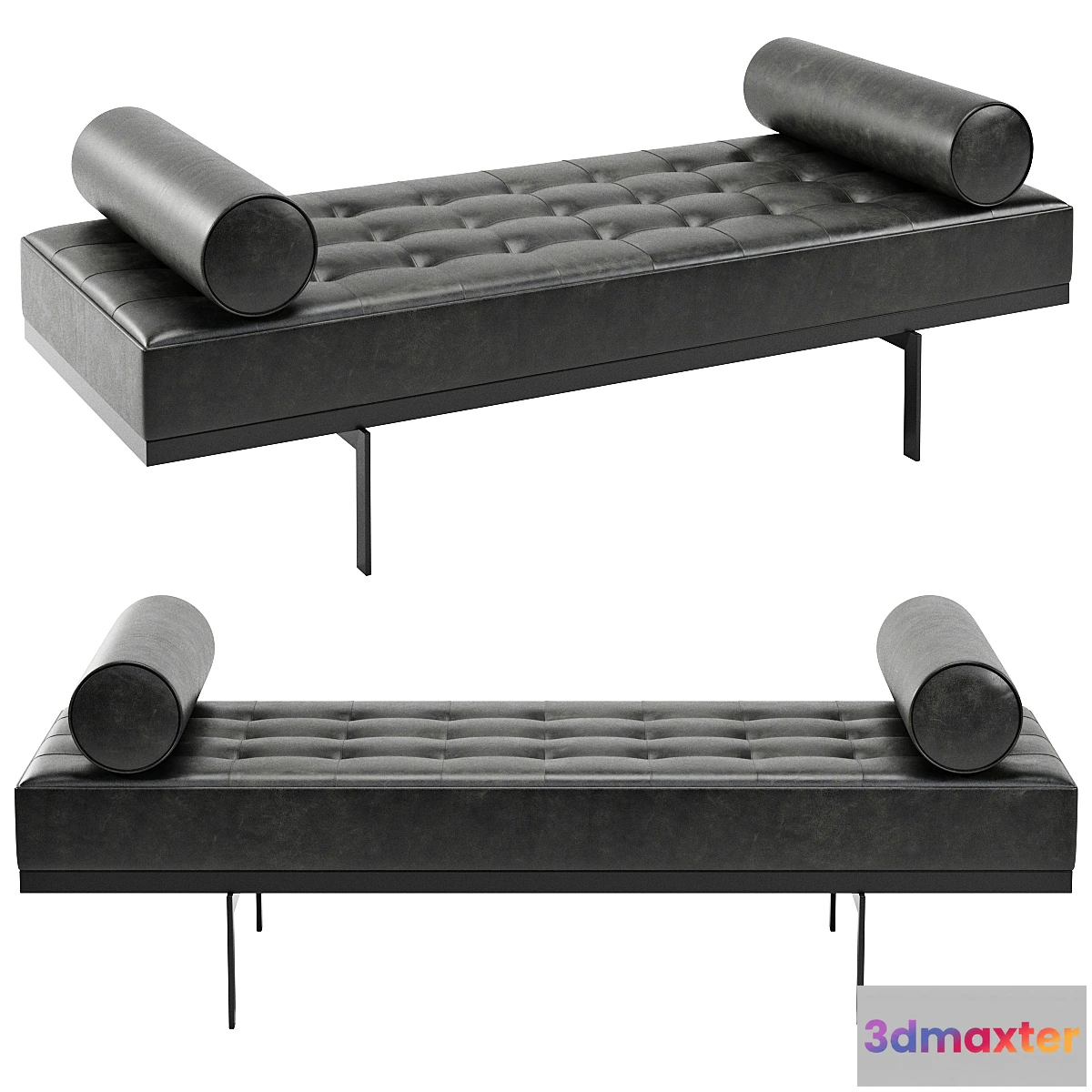 866511 - Leather Chaise Long - No.5