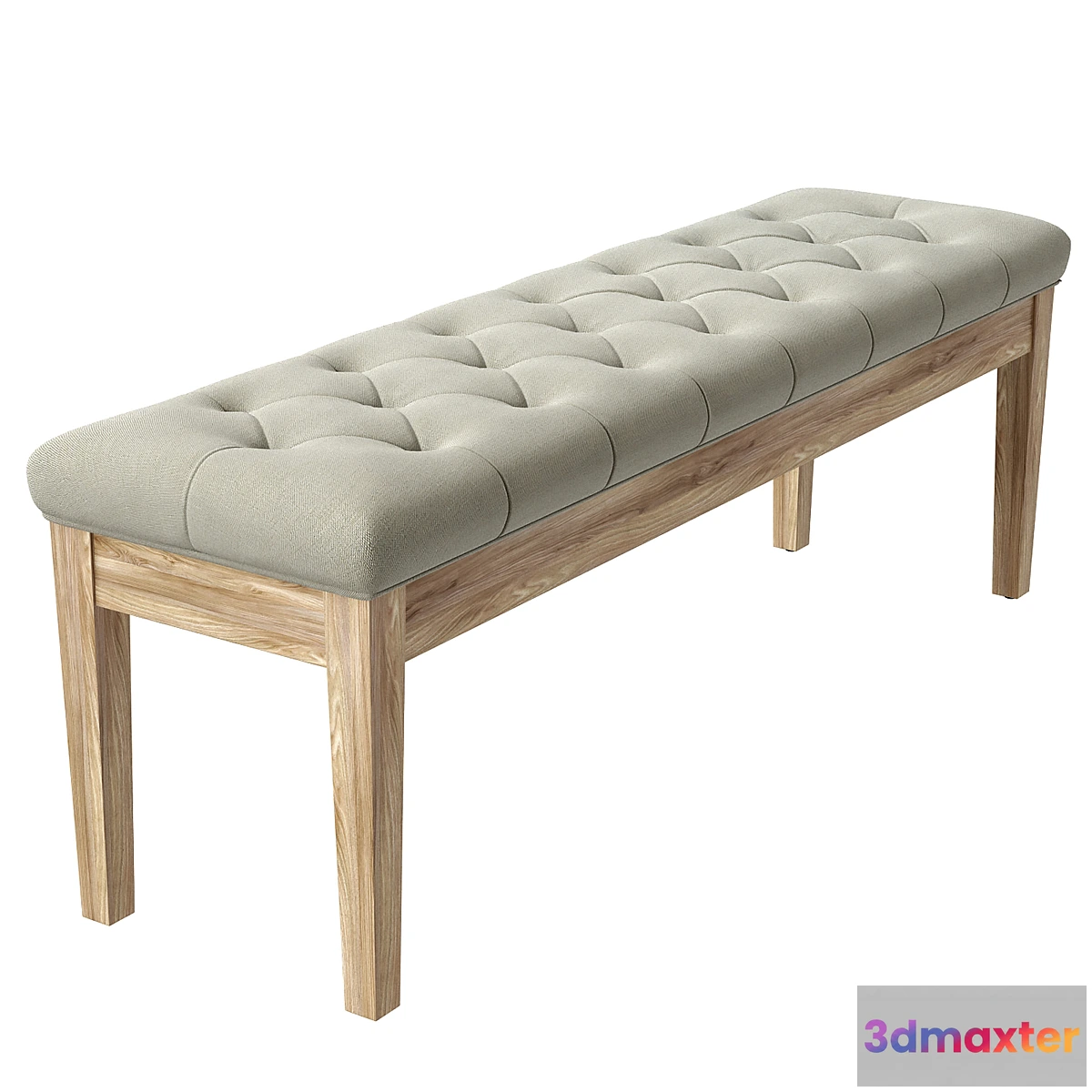 882020 - Verona Home Radcliffe Velvet Tufted Bench - No.4