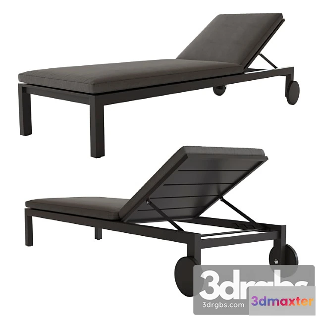 954020 - Aegean aluminum chaise 2