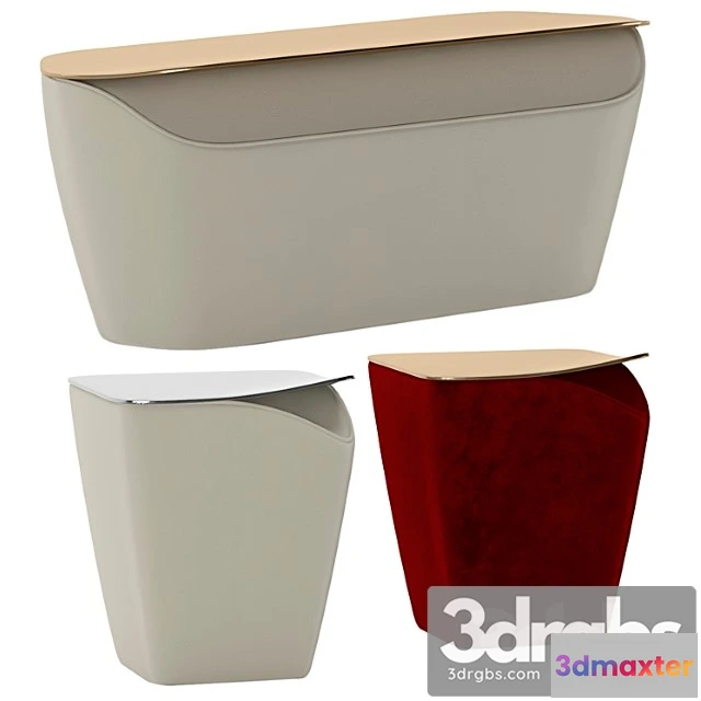 954032 - Alma De Luce Masouleh Bench Stool Puf