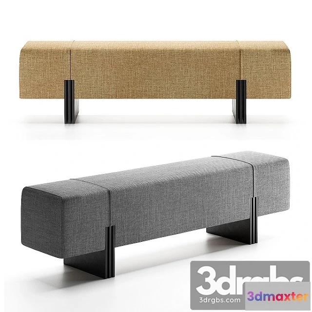 954052 - Apua Bench by Bruno Moinard Editions