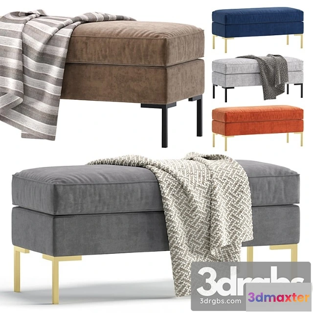 954258 - Bench Kona 5 Colors Version Banketka Kona 2