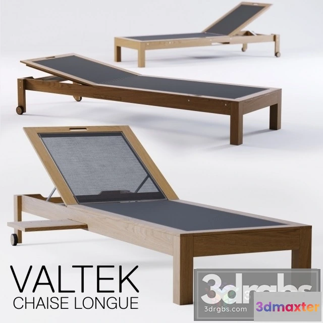 954420 - Chaise Longue Valteck Teck