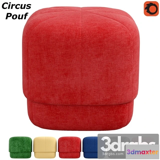 954468 - Circus pouf - stool small 2
