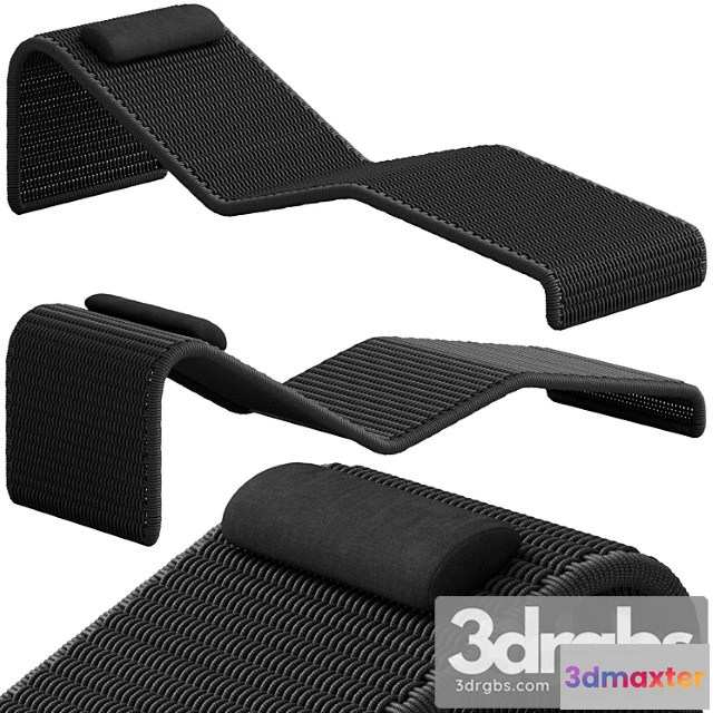 954494 - Coco Republic Dirand Outdoor Sunlounge