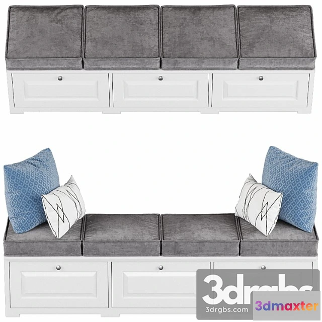 954572 - Cupboard with pillows 002 2