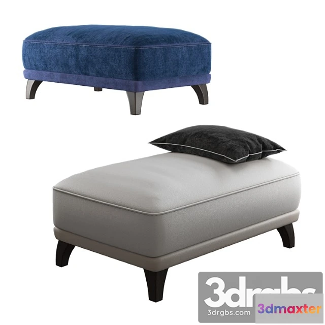 954582 - Danetti leather ottoman 2