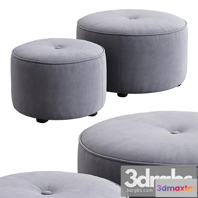 954700 - Etro Round Ottoman