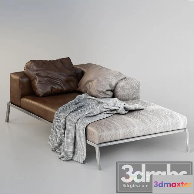 954762 - Flexform Lifesteel Chaiselounge