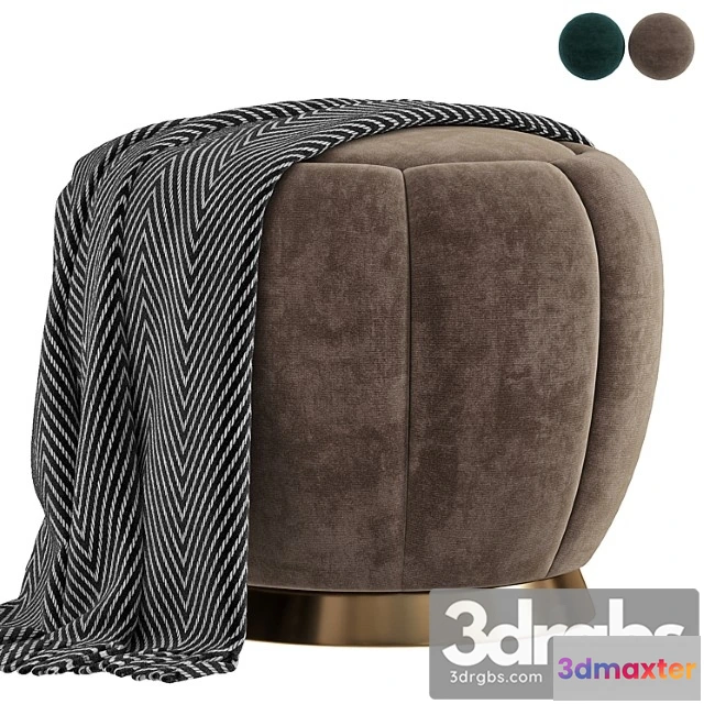 954774 - Florence Stool By Luxdeco Collection