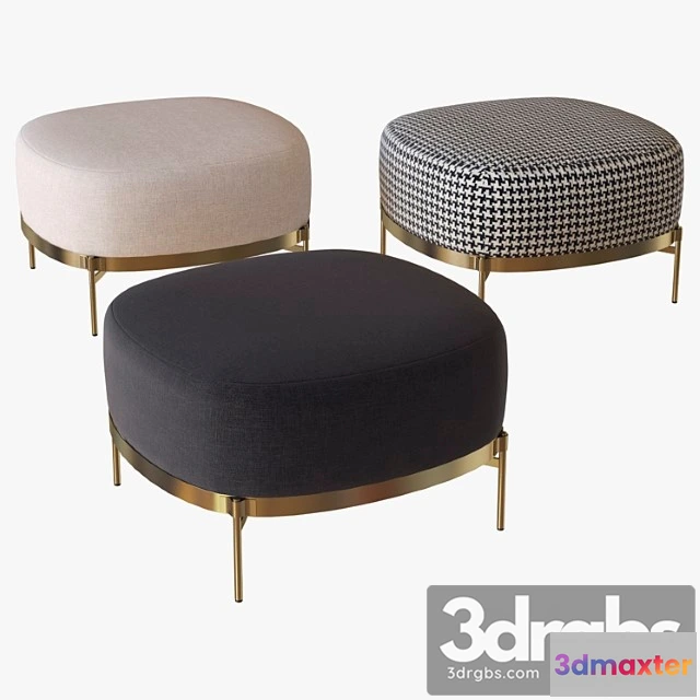 954780 - Footstool Tape Minotti