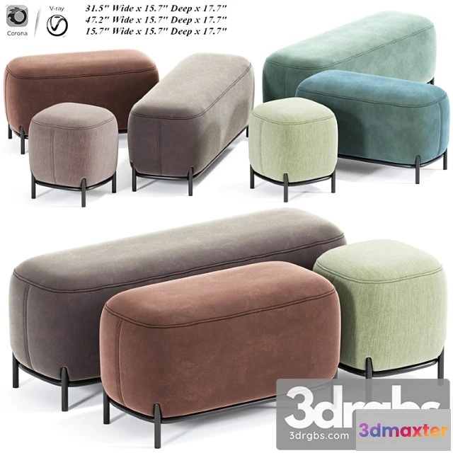 954892 - Hemlock Ottoman