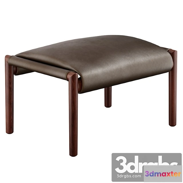 955046 - Leather Footstool By Poltrona Frau