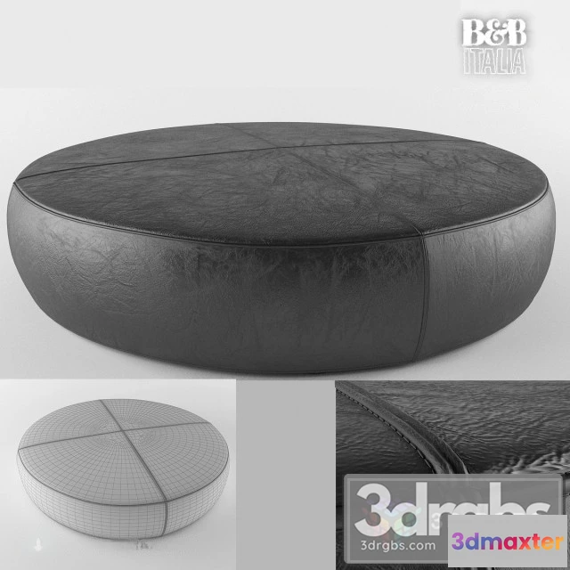 955052 - Leather Ottoman
