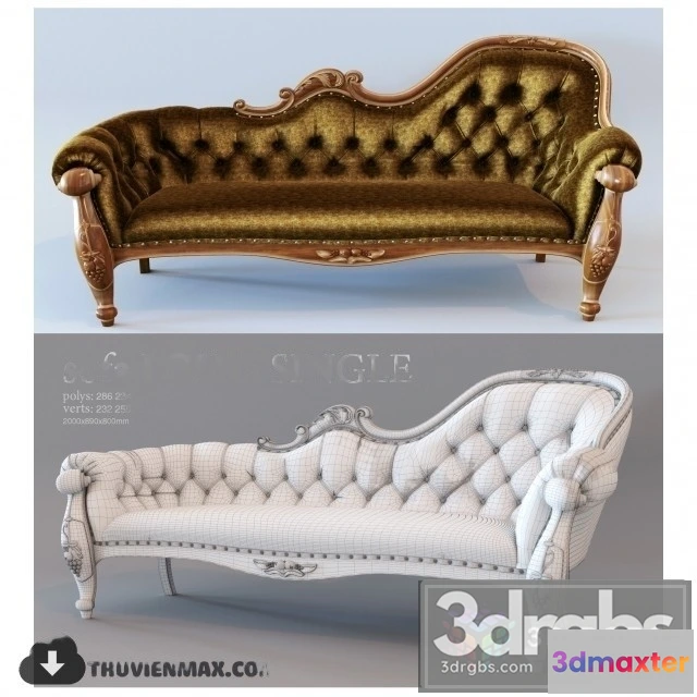 955098 - Louis Single Sofa