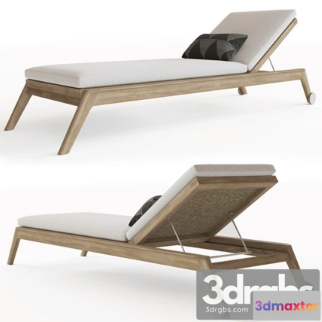 955124 - Malta Teak Chaise