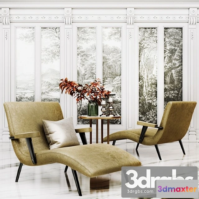 955160 - Mid century chaise longue 2