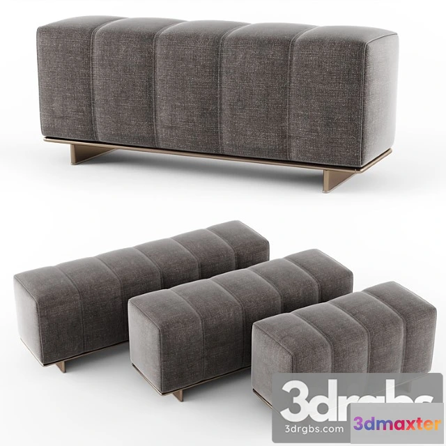 955184 - Minotti braccioli pouf 2