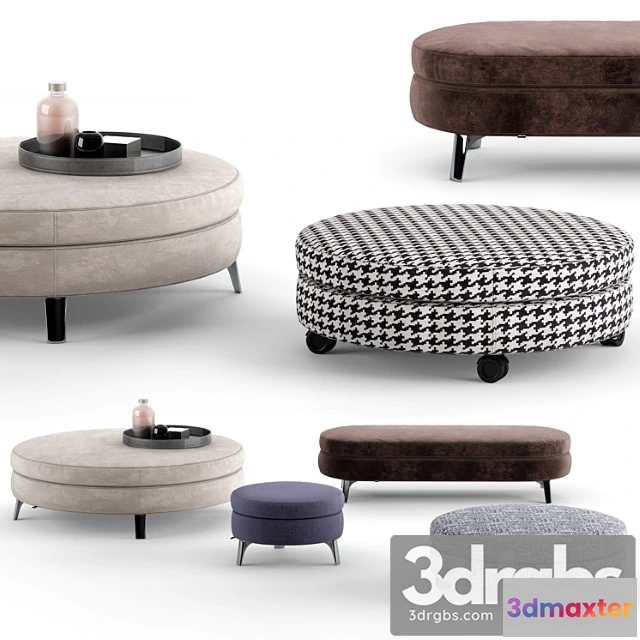 955192 - Minotti denny ottomans 2