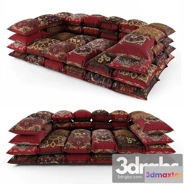 955332 - Ottoman from pillows 2