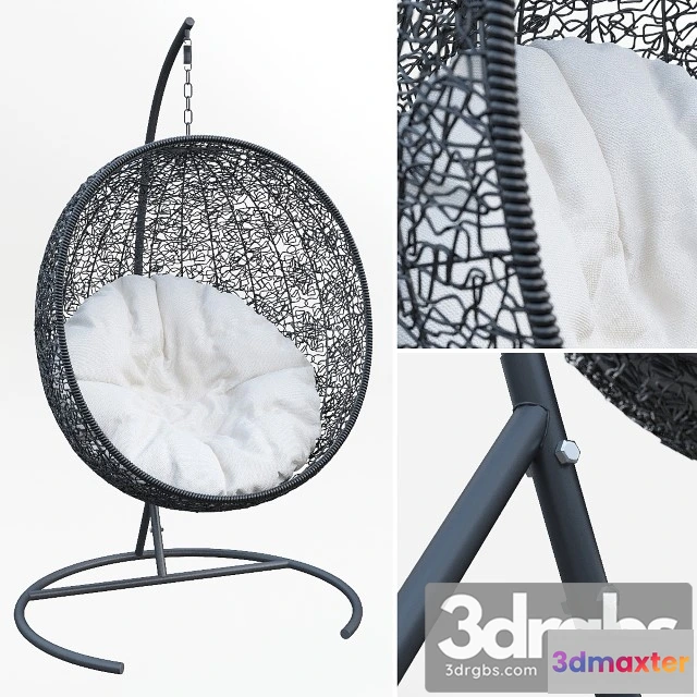955358 - Outdoor Wicker Swing Chair - No.2