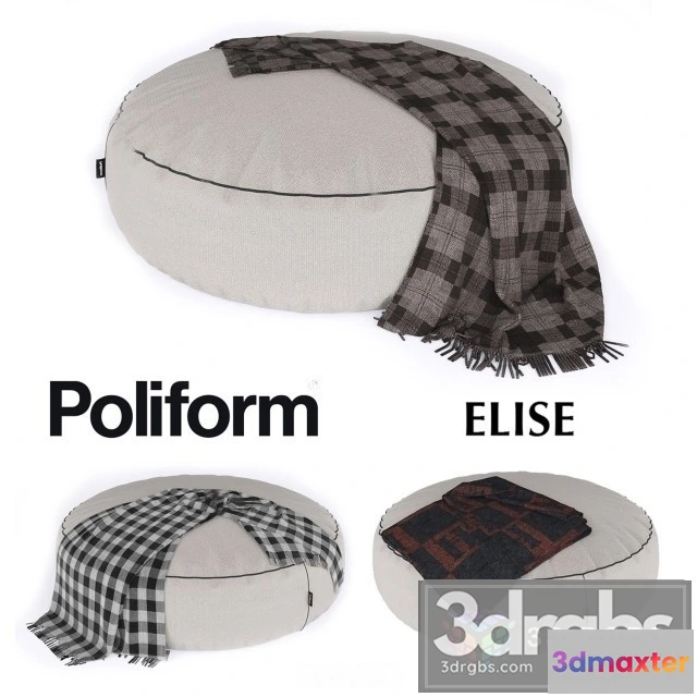 955424 - Poliform Elise Pouf