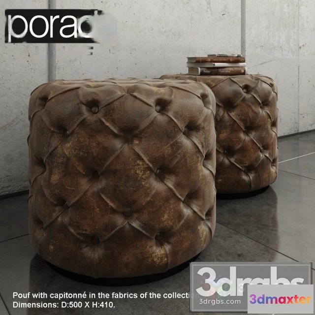 955470 - Porada Alcide Pouf