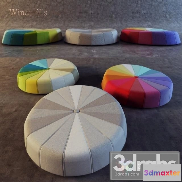 955482 - Pouf 180 cm Windmills
