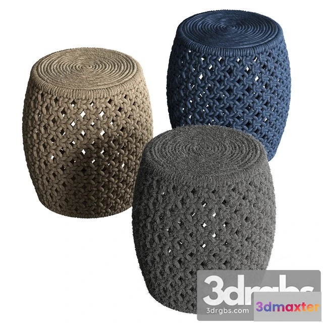 955626 - Puffs Angela Stool from Madegoods