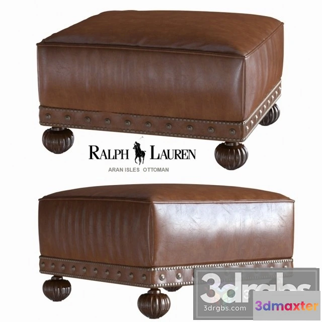 955650 - Ralph Lauren Aran Isles Ottoman