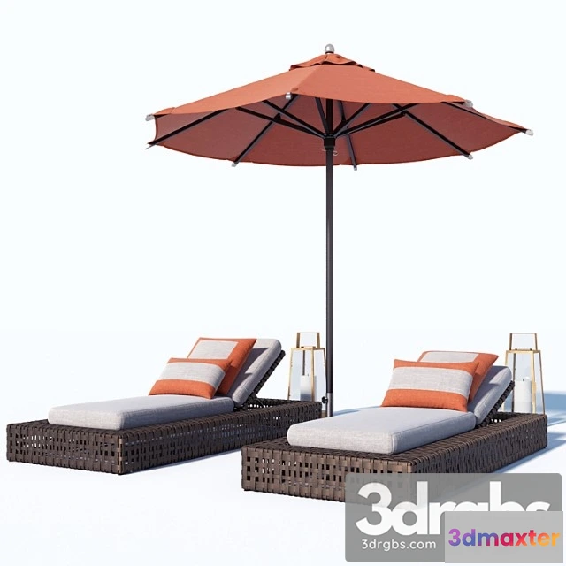 955686 - Restoration Hardware Outdoor Set