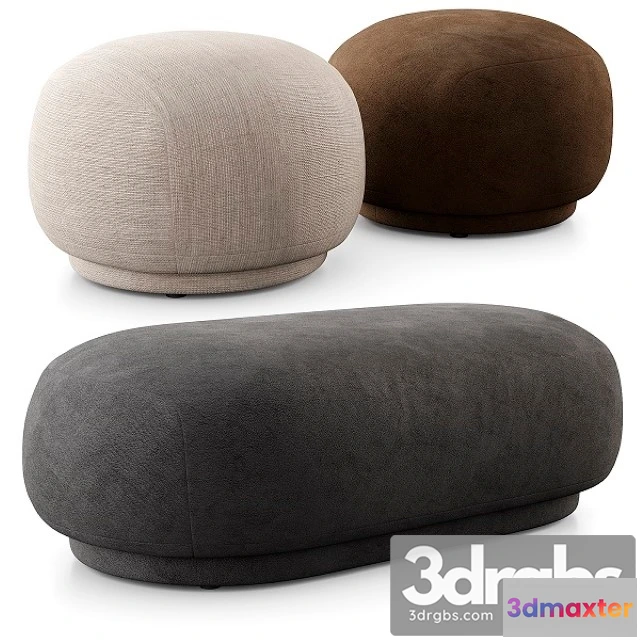 955708 - Rico Pouf And Ottoman By Ferm Living