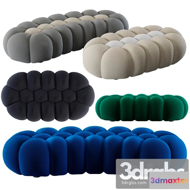 955716 - Roche bobois bubble ottomans 2