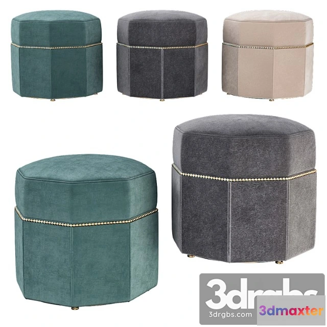 955888 - Stool bombay by eichholtz 2