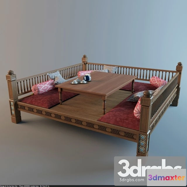 956010 - Uzbek Deck Chair