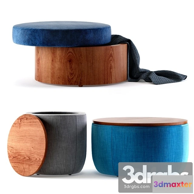 956058 - West elm storage ottomans 2